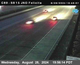 SB 15 at Felicita Road