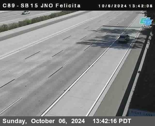 SB 15 at Felicita Road