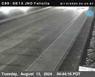 SB 15 at Felicita Road