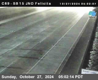 SB 15 at Felicita Road