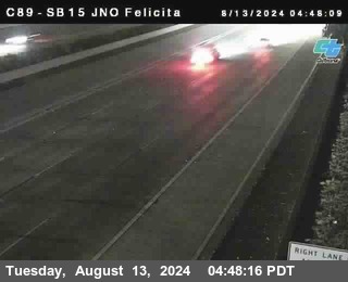 SB 15 at Felicita Road