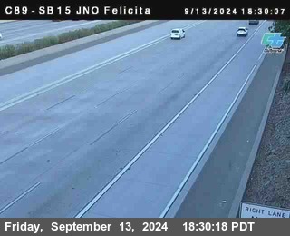 SB 15 at Felicita Road