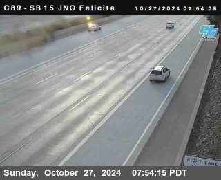 SB 15 at Felicita Road