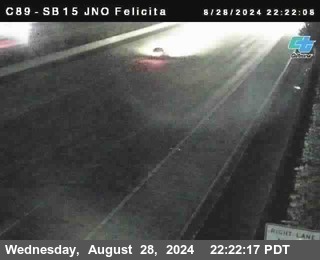 SB 15 at Felicita Road