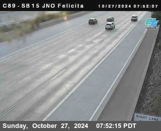 SB 15 at Felicita Road