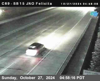 SB 15 at Felicita Road