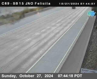 SB 15 at Felicita Road