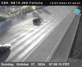 SB 15 at Felicita Road