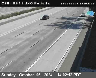 SB 15 at Felicita Road