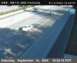 SB 15 at Felicita Road