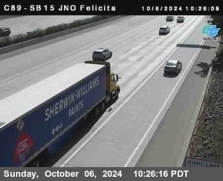 SB 15 at Felicita Road