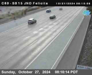 SB 15 at Felicita Road