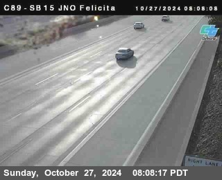 SB 15 at Felicita Road