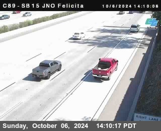 SB 15 at Felicita Road