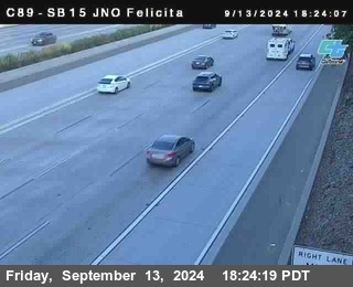 SB 15 at Felicita Road