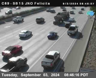 SB 15 at Felicita Road