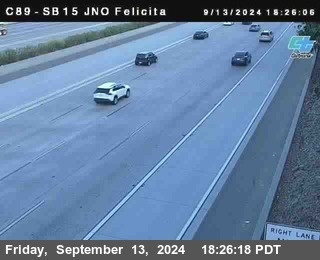 SB 15 at Felicita Road