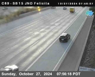 SB 15 at Felicita Road