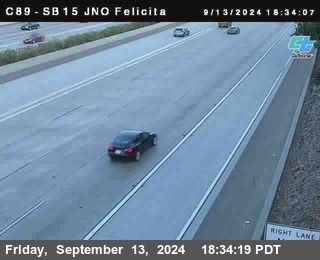 SB 15 at Felicita Road