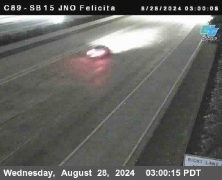 SB 15 at Felicita Road