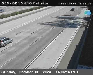 SB 15 at Felicita Road