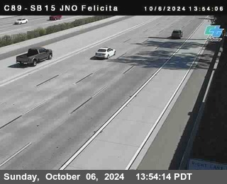 SB 15 at Felicita Road