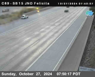 SB 15 at Felicita Road