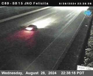 SB 15 at Felicita Road