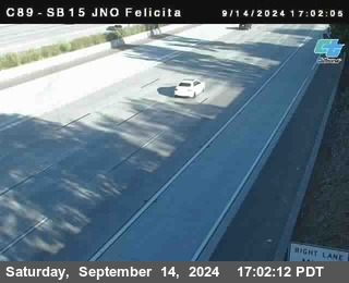 SB 15 at Felicita Road