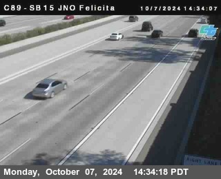 SB 15 at Felicita Road