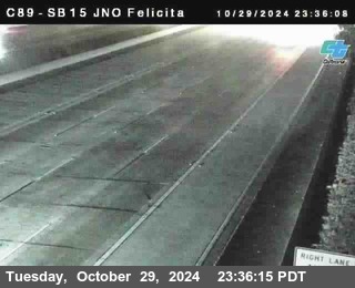 SB 15 at Felicita Road