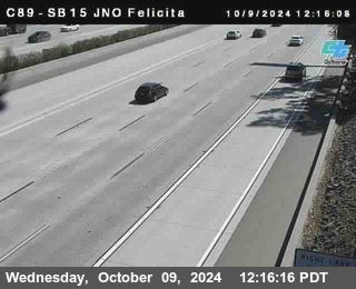 SB 15 at Felicita Road