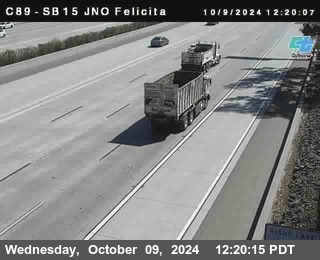 SB 15 at Felicita Road