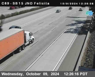 SB 15 at Felicita Road