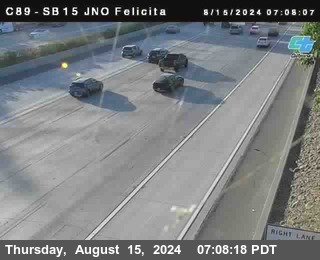 SB 15 at Felicita Road