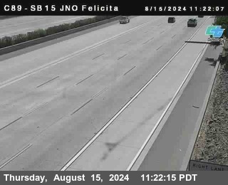 SB 15 at Felicita Road