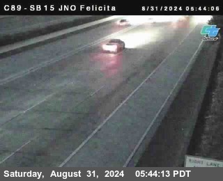 SB 15 at Felicita Road