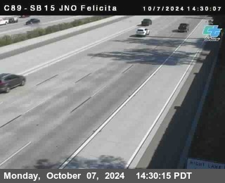 SB 15 at Felicita Road