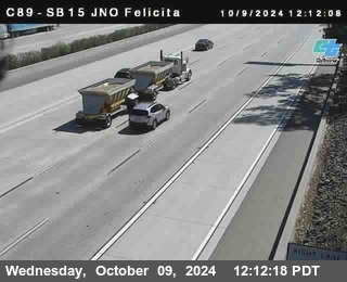 SB 15 at Felicita Road