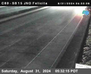 SB 15 at Felicita Road