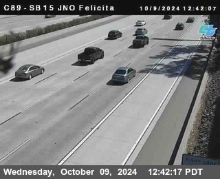 SB 15 at Felicita Road