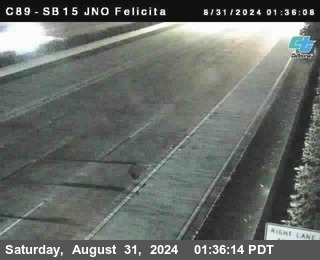 SB 15 at Felicita Road