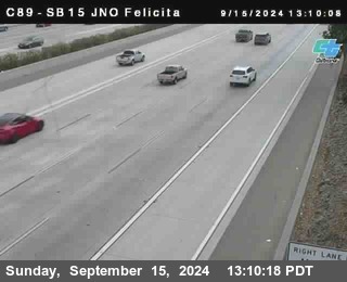 SB 15 at Felicita Road