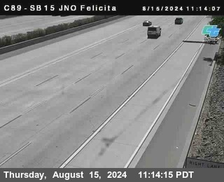 SB 15 at Felicita Road