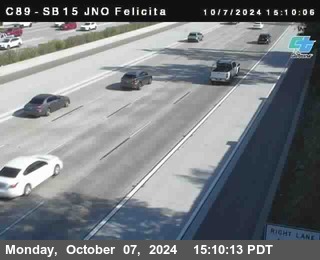 SB 15 at Felicita Road