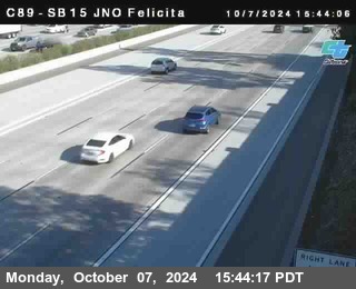 SB 15 at Felicita Road