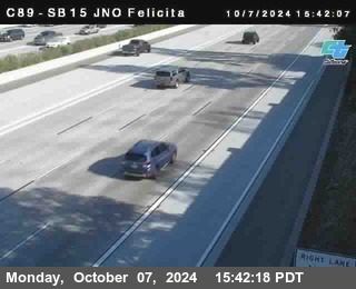 SB 15 at Felicita Road