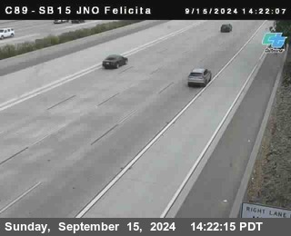 SB 15 at Felicita Road