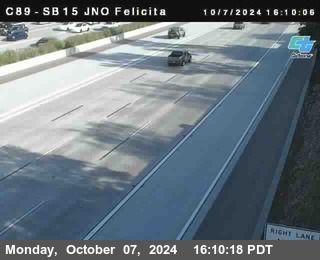 SB 15 at Felicita Road