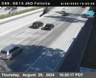 SB 15 at Felicita Road